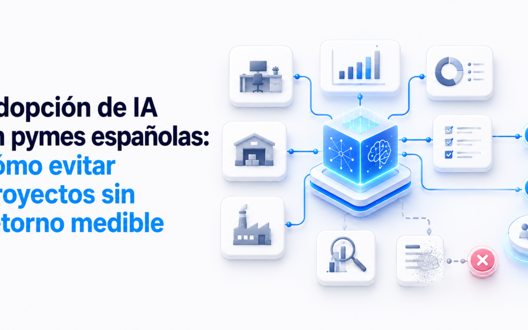 Adopción de IA en pymes españolas: cómo evitar proyectos sin retorno medible