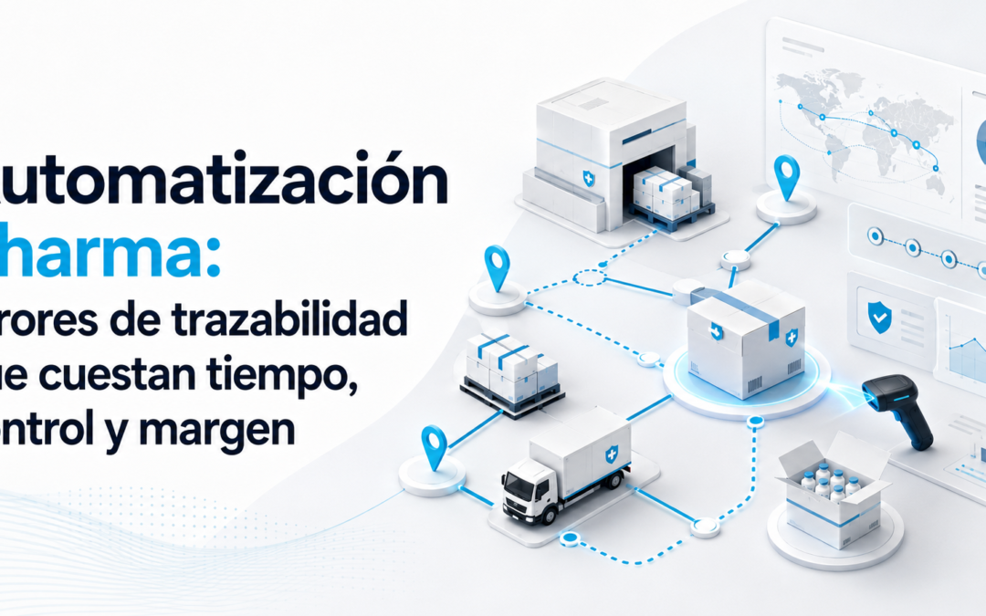 Automatización Pharma: errores de trazabilidad que cuestan tiempo, control y margen